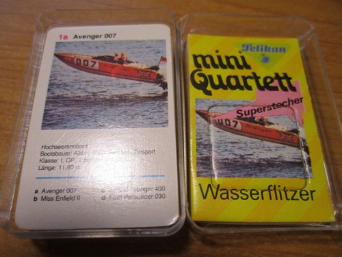 Quartett wasserflitzer - quartett, "wasserflitzer"