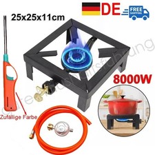 Hockerkocher Gasbrenner Wokbrenner Räucherofen Druckminder Camping Gaskocher Gas