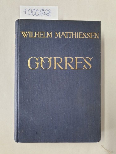Görres roman matthiessen - görres.,