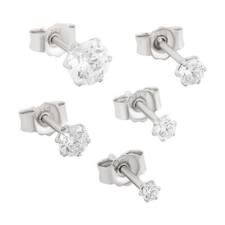 Einzel Krappen Ohrstecker