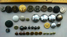 Konvolut alte militärische Knöpfe