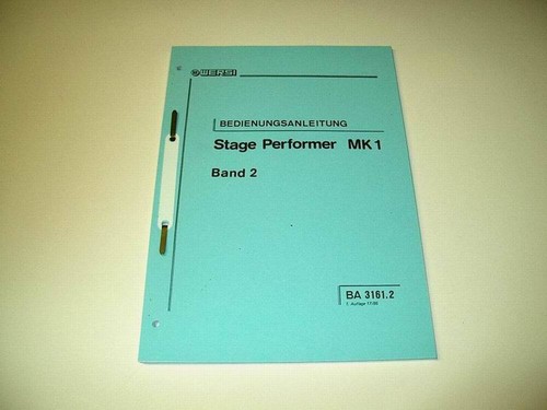 Ba3161 wersi stage - ba3161.2,