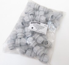 50x NSV ORL-06 Kabelverschraubung mit Zugentlastung Kunststoff PG21 13-18mm IP68