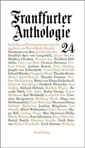 Frankfurter anthologie - frankfurter,