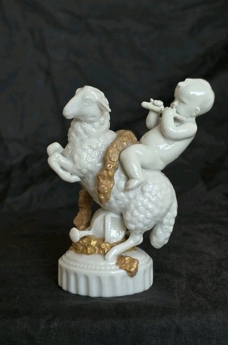 Porzellanfigur jugendstil art - porzellanfigur,