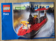 Lego 7043 Feuerwehr World City Bauanleitung System Instruction