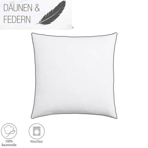 Kopfkissen feder daune 80x80cm - kopfkissen,