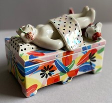 Villeroy & Boch Porzellanfigur Relaxliege Wellness Design Rosemarie Benedikt OVP