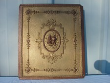 ältere Wandapplik Gusseisen ? Wanddeko Kamindeko Aussendeko Gold/Bronzefarben