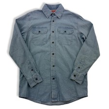 Wrangler Jeanshemd Gr. S Wrangler Denim Western Jeans Shirt Light Blue JH3