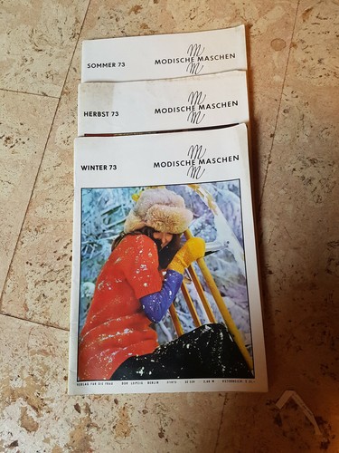 Ddr zeitschrift modische - 3x,