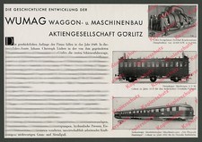 Orig reklame wumag görlitz - orig.,