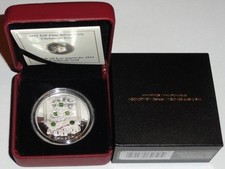 Canada 20 Dollars 1 Oz Silber 2011 PP Schneekristall Weihnachtsbaum - Selten!