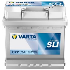 VARTA C22 Dynamic SLI 52Ah 12V