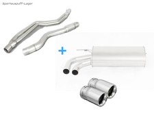 Remus Komplettanlage ab Kat BMW 4er F32 F36 420i 2x76mm eingerollt gerade