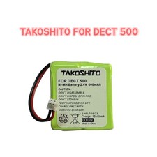 Ersatz Akku für Festnetztelefon DeTeWe Style 250 BT Verve 450, 410 Battery