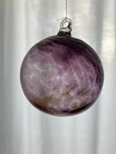 Große vintage Glaskugel