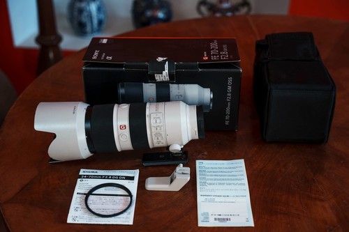 Sony 200mm 8 gm oss - f/2,8,