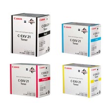 4x Canon Toner C-EXV21 Black