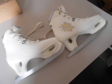 Schlittschuhe weiß, Größe