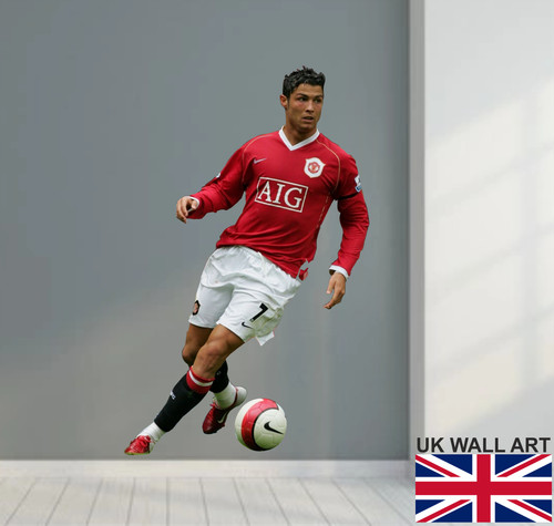 Cristiano ronaldo wandkunst - cristiano,