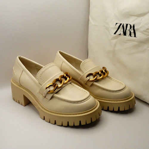 Zara halbschuhe elfenbein - zara,
