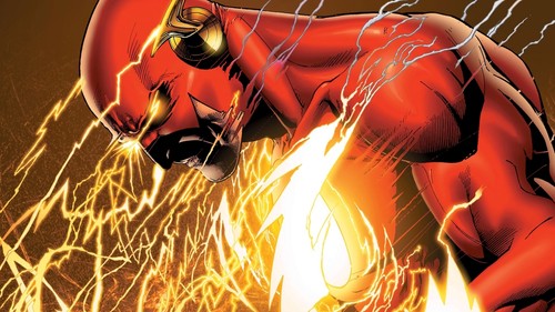The flash comics art - the,
