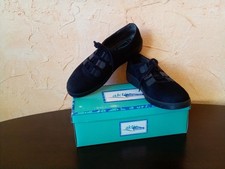 AKTIV MEDICUS * DAMEN SNEAKER HALBSCHUHE LEDER VELOUR * schwarz* Gr. 42 - 8 G UK