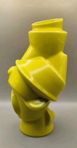Muuto vase abstrakt gelb - vase,