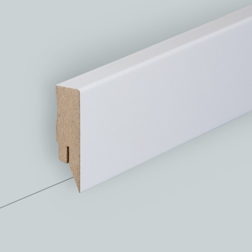 Sockelleiste weiß mdf - sockelleiste, 58