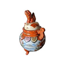 Japanische Vase Mit Deckel