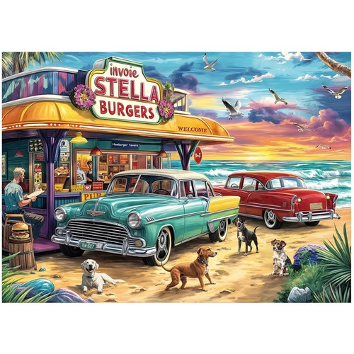 Puzzle 1000 teile seaview - 1000,