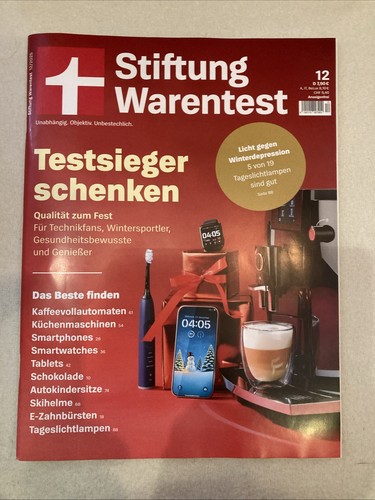 Stiftung warentest 2025 - warentest, 12/2025
