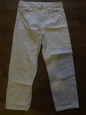 H&M Loose Fit Jeans Weiß