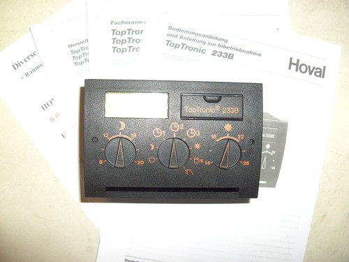 Heizungsregler hoval toptronic - heizungsregler,