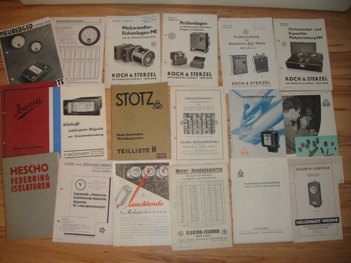 Konvolut falt werbe blatt - falt-werbe,