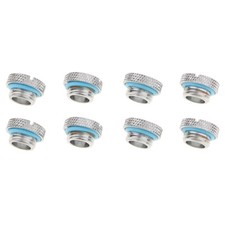 8x G1/4 Zoll Gewinde Adapter PC Wasserkühlung Fitting Adapter Verbinder aus