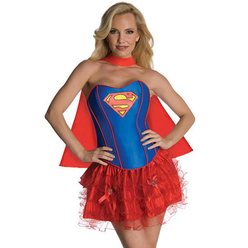Supergirl kostüm rot damen - kostüm,