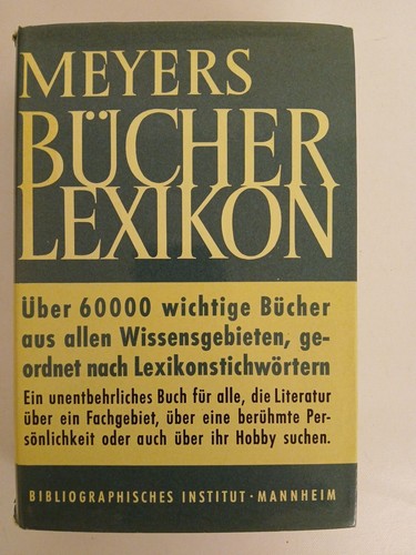Meyers bücherlexikon 60000 - meyers,