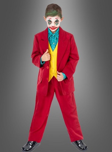 Roter joker anzug für - roter, kinder