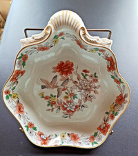 Vista Alegre Magnolia Prunkschale Schale Konfektschale 21 x 19 cm Portugal