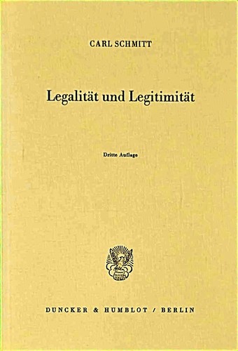 Legalität und legitimität - und,