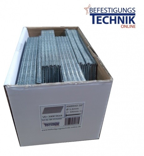 Stauchkopfnägel 64mm - , 20°
