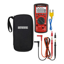 BENNING Digital-Multimeter Messgerät Strommessgerät TRUE RMS LC-Display 