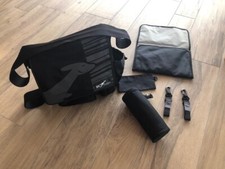 TFK Wickeltasche, schwarz, gebraucht, sehr guter Zustand, mit Zubehör