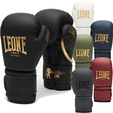Leone 1947 Boxhandschuhe 10 12 14 16oz Schwarz Blau Weiß Rot Boxen Muay Thai MMA