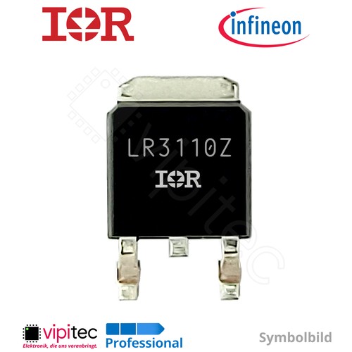 Irlr3110z kanal mosfet - irlr3110z,