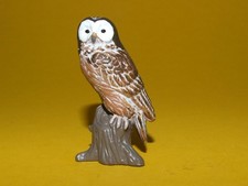 15) Schleich Schleichtier - Bird Vogel Eule Kauz Waldkauz 14238