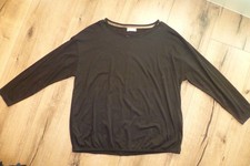 Shirt Tunika schwarz Gr. 46