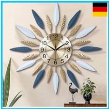 Wanduhr Metall Groß 56cm